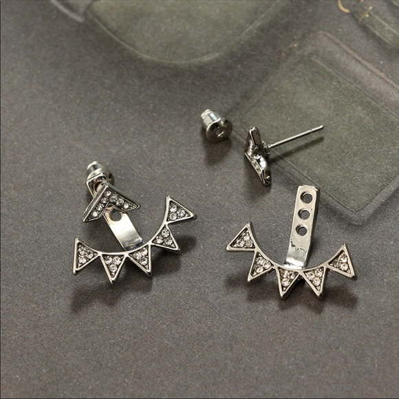 • Harper • Crystal Ear Jacket - Picture 2 of 3